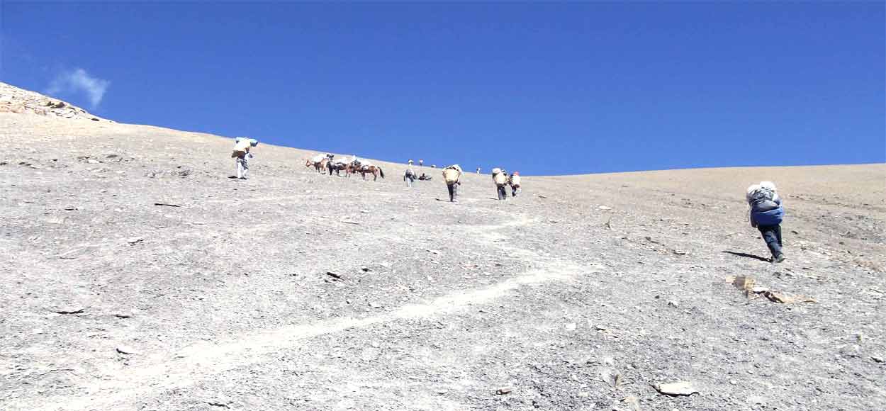 Upper Dolpo Circuit trek itinerary